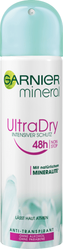 Mineral 150 ml Dry 48h, Deo Ultra Antitranspirant Spray
