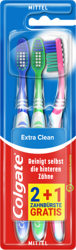 Zahnbürste St Clean mittel (2+1Gratis), Extra 3