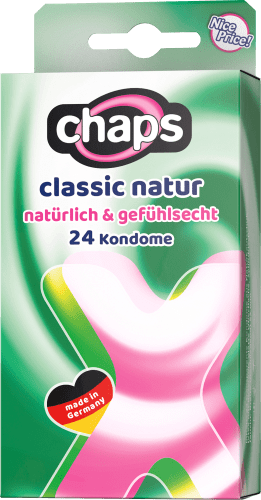 24 Kondome Natur, Classic 52mm, St Breite