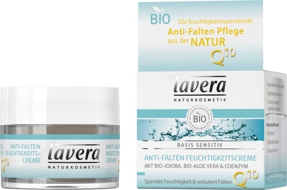 Sensitiv Feuchtigkeitscreme Bio-Aloe Tagespflege Q10, Basis Vera 50 mit ml & Coenzym