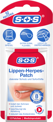 12 St Lippenherpes Patch,