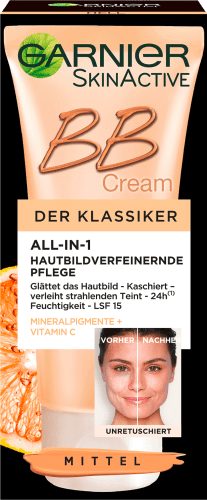 Getönte Tagescreme BB Cream Miracle Skin Perfector Mittel bis Dunkel, 50 ml