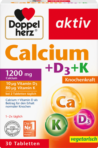 Calcium + Vitamin St., D3 g 30 Tabletten 59,1