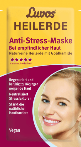 Gesichtsmasken 15 ml Anti-Stress, Heilerde