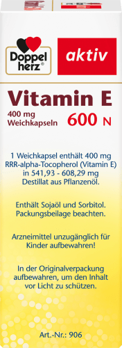 Kapseln, E 40 St 600N Vitamin