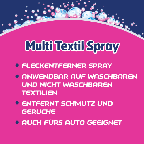 ml Multi Spray Textil, 660 Fleckenentferner
