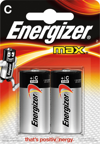 Batterien Max  Baby C Alkali-Mangan, 2 St