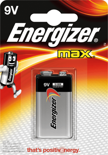 Batterie Max 9Volt Alkali-Mangan, 1 St