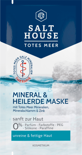 Gesichtsmasken Totes Meer Therapie Mineral Heilerde, 14 ml 