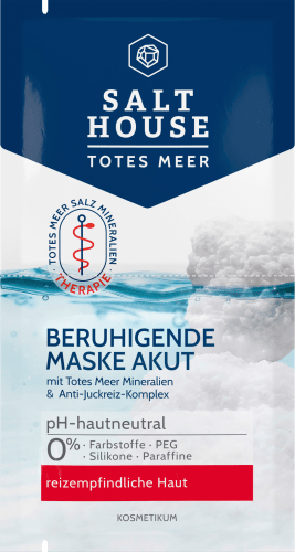 Gesichtsmaske Totes Meer beruhigend, 14 ml