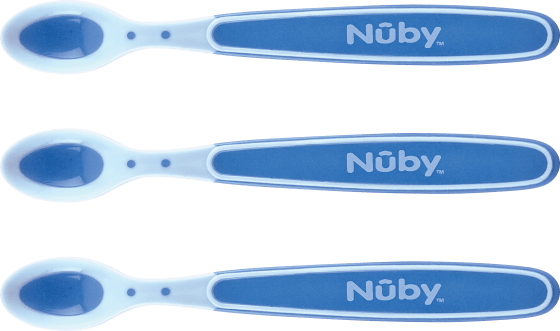 Babylöffel Flex Sensitive für St Brei, blau, Soft 3
