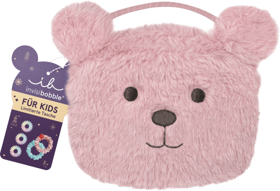 Geschenkset Pink Teddy Tasche St 3tlg, 1