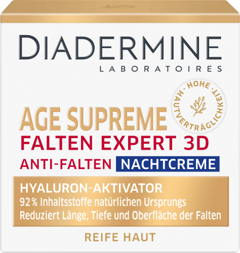 Anti Falten Nachtcreme Age Supreme Falten Expert 3D, 50 ml