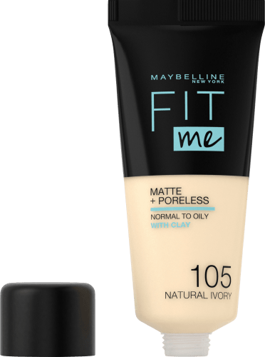 Ivory, 30 ml & Natural Fit Matte Poreless 105 Me Foundation