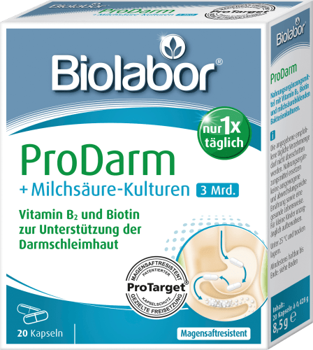 ProDarm + Milchsäure-Kulturen 20 g 8,5 St