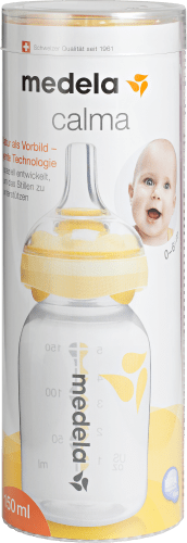 Flasche Muttermilch, 1 Calma-Trinksauger mit für 150ml, St