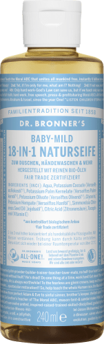 Naturseife 18in1 Baby Mild, 240 ml