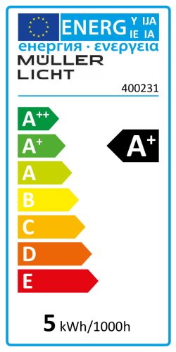 LED Ref St 320LM 5W 1 GU10