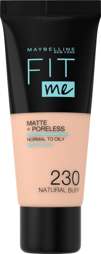 Matte Natural 30 Buff, 230 & Foundation Fit ml Me Poreless