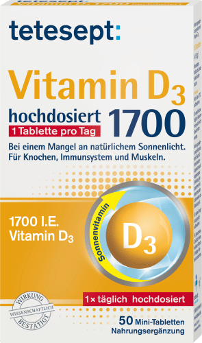 50 St., Vitamin D3 9,1 Tabletten g