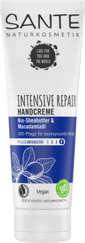 Handcreme Intensive Repair Bio-Sheabutter & Macadamiaöl, 75 ml