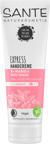 Tonerde, & 75 Bio-Mandelöl Express Handcreme ml Weiße