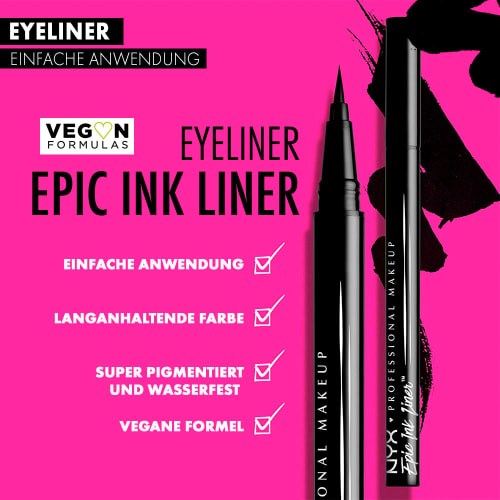 Ink Eyeliner black, 01 ml 1 Epic