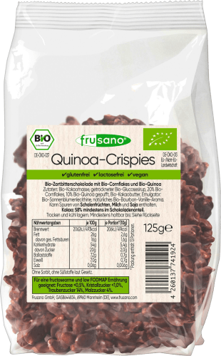 Crispies, Quinoa, 125 g