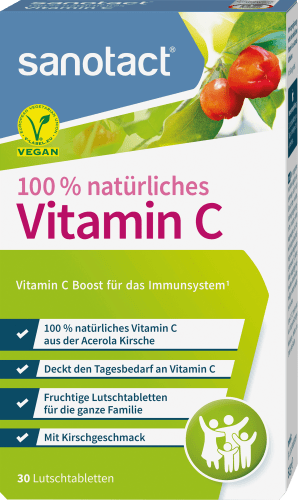 natürliches Vitamin C St., g 30 Lutschtabletten 51