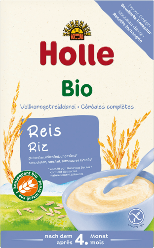 Getreidebrei Bio Reisflocken nach dem 4.Monat, 250 g