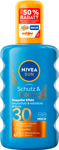Sonnenspray Schutz & Bräune LSF 30, 200 ml