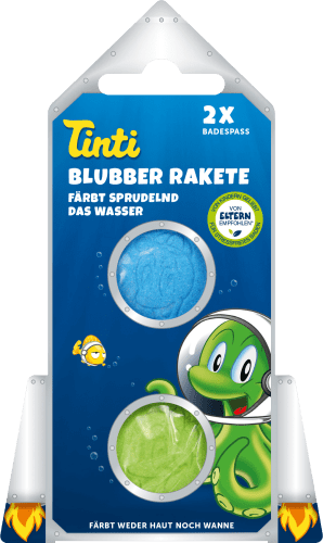 Kinder Badezusatz Blubber Rakete (2x20 g), 40 g