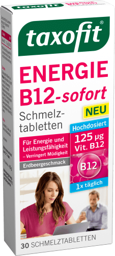 Energie B12 Schmelztabletten 30 - sofort g St., 4,5