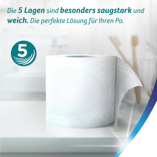 8 Toilettenpapier Premium St 5-lagig (8x110 Blatt),