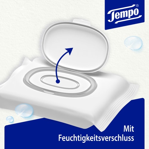 40 Sensitiv St Toilettenpapier Feuchtes & Sanft Komfortbeutel,