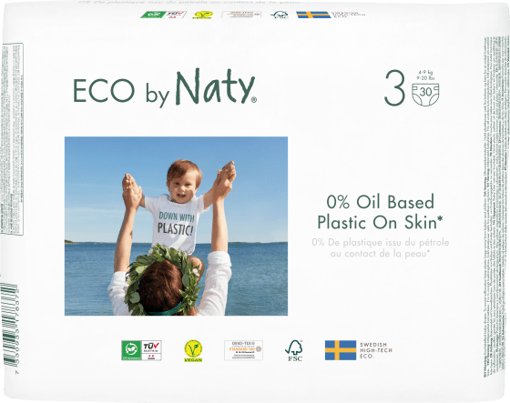 Windeln Eco by kg), 30 3 Gr. (4-9 St Naty