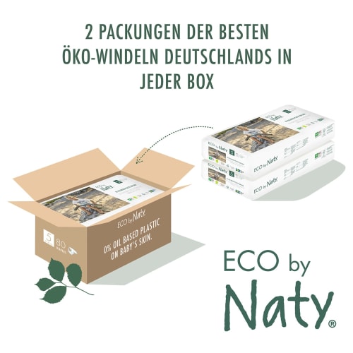 Windeln Eco by Naty 5 kg), 80 Gr. (11-26 St