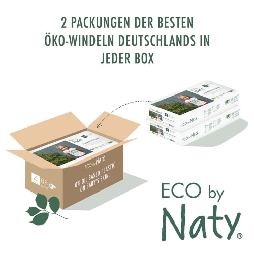 (7-18 St Eco Windeln 88 4 by Gr. Naty kg),
