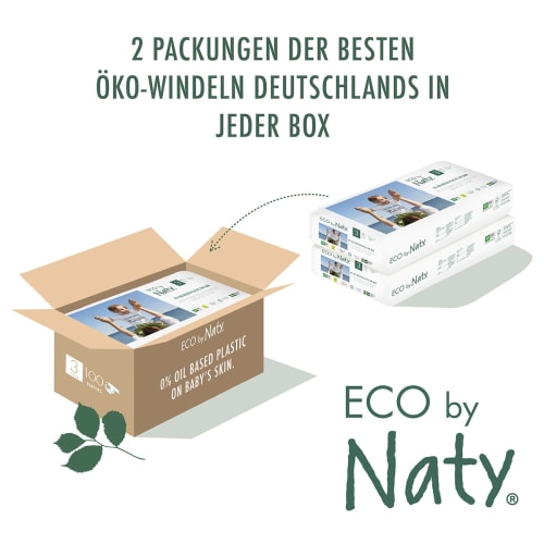 Windeln Eco by Naty Gr. 3 (4-9 kg), 100 St
