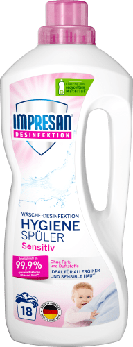 Hygienespüler sensitiv ohne Duft & Farbstoffe 18 Wl, 1,5 l