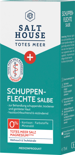 Pflegecreme Schuppenflechte Salbe Totes Meer Therapie, 75 ml