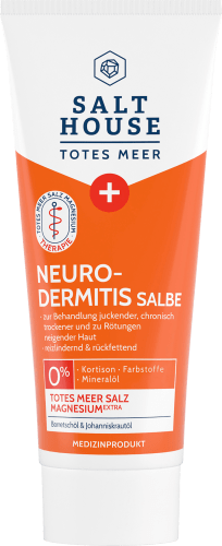 Pflegecreme Neurodermitis Salbe Totes Therapie, 75 Meer ml