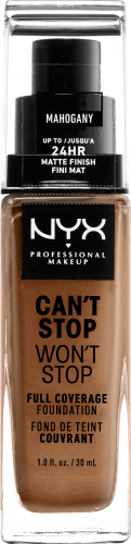 Can\'t Stop Won\'t Foundation 24-Hour Mahogany Stop 30 16, ml