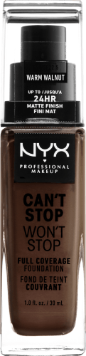 Can\'t Stop 30 Stop 22.5, 24-Hour Warm Walnut Won\'t ml Foundation
