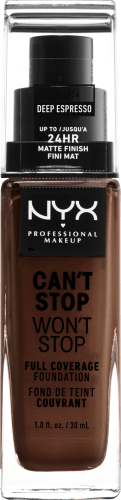 Foundation Can\'t Stop Won\'t Stop 24-Hour Deep Espresso 24, 30 ml