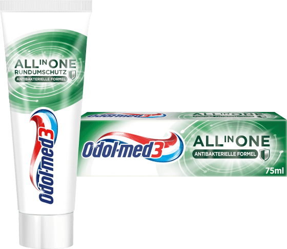 Zahnpasta All-in-One Rundumschutz antibakterielle Formel, 75 ml