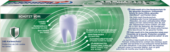 Zahnpasta All-in-One Formel, ml antibakterielle Rundumschutz 75