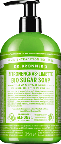 Bio Sugar Soap Zitrus-Limette, 355 ml
