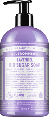 Bio Sugar Soap 355 ml Lavendel