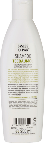 Teebaumöl, ml Shampoo 250